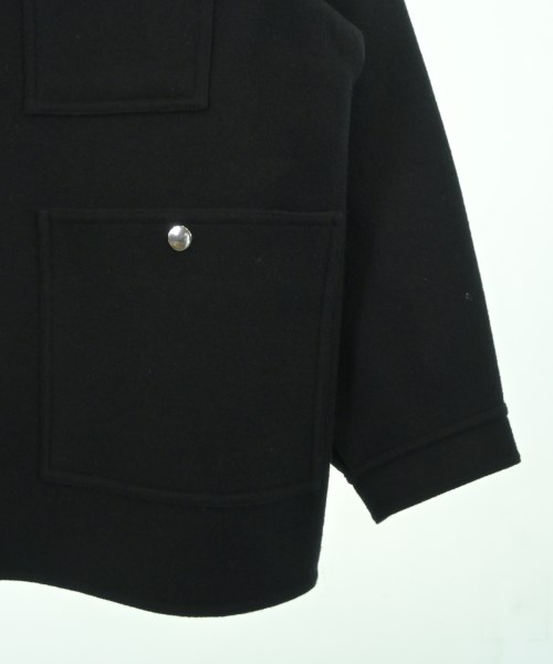 H BEAUTY&YOUTH（エイチビューティーアンドユース）ステンカラーコート 黒 サイズ:46(M位) メンズ/2200622292038