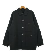 H BEAUTY&YOUTH（エイチビューティーアンドユース）ステンカラーコート 黒 サイズ:46(M位) メンズ/2200622292038