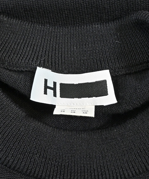 H BEAUTY&YOUTH（エイチビューティーアンドユース）ニット・セーター 黒 サイズ:L メンズ/2200613889056