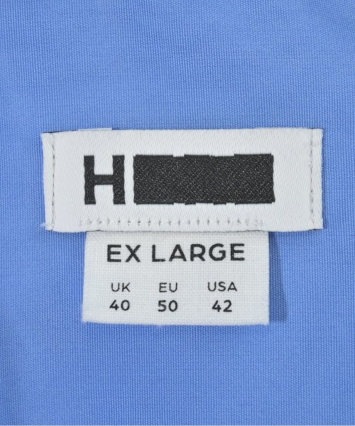 H BEAUTY&YOUTH（エイチビューティーアンドユース）カジュアルシャツ 青 サイズ:XL メンズ/2200614758054