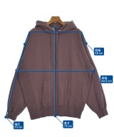 H BEAUTY&YOUTH（エイチビューティーアンドユース）パーカー 紫 サイズ:XL メンズ/2200615798011