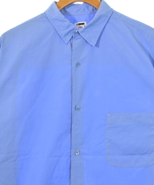H BEAUTY&YOUTH（エイチビューティーアンドユース）カジュアルシャツ 青 サイズ:L メンズ/2200618074037