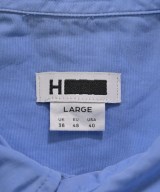 H BEAUTY&YOUTH（エイチビューティーアンドユース）カジュアルシャツ 青 サイズ:L メンズ/2200618074037