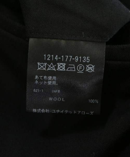 H BEAUTY&YOUTH（エイチビューティーアンドユース）スラックス 黒 サイズ:L メンズ/2200607214031