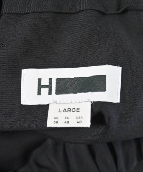 H BEAUTY&YOUTH（エイチビューティーアンドユース）スラックス 黒 サイズ:L メンズ/2200609487037