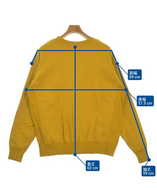 H BEAUTY&YOUTH（エイチビューティーアンドユース）スウェット 黄 サイズ:-(M位) メンズ/2200672455094