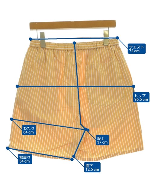 H BEAUTY&YOUTH（エイチビューティーアンドユース）ショートパンツ オレンジ サイズ:M メンズ/2200672455124