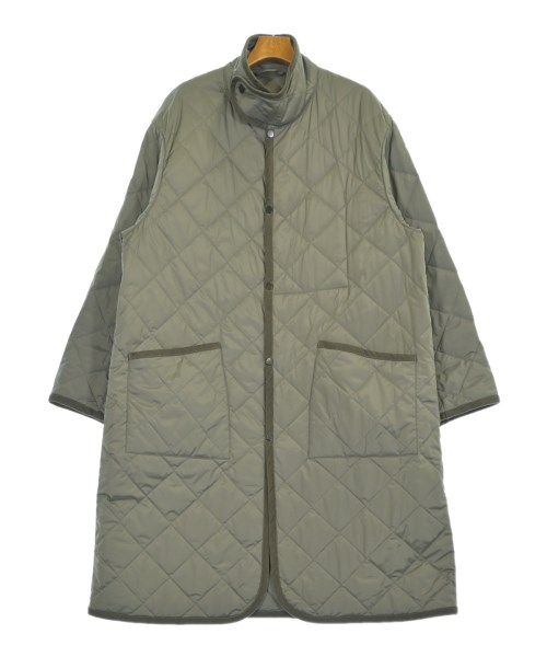 H BEAUTY&YOUTH(エイチビューティーアンドユース)ダウンコート カーキ サイズ:L/2200675537018