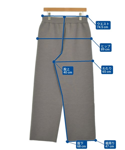 H BEAUTY&YOUTH（エイチビューティーアンドユース）その他 グレー サイズ:46(M位) メンズ/2200673541017