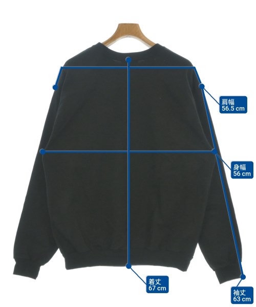 H BEAUTY&YOUTH（エイチビューティーアンドユース）スウェット 黒 サイズ:M メンズ/2200673541062