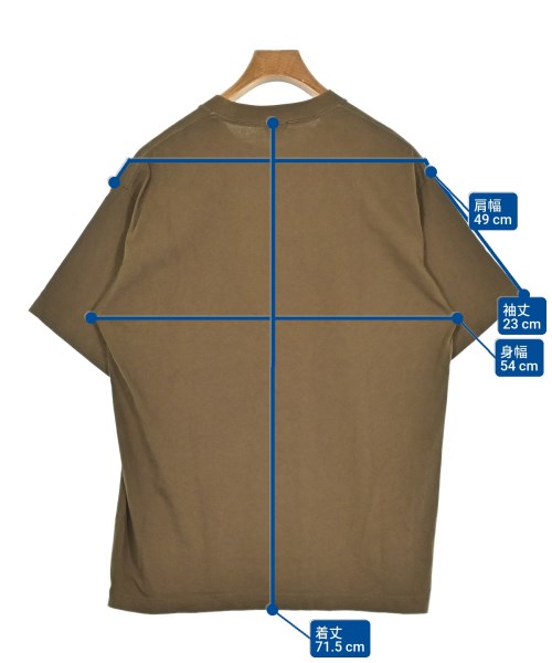 H BEAUTY&YOUTH（エイチビューティーアンドユース）Tシャツ・カットソー 茶 サイズ:M メンズ/2200566103049