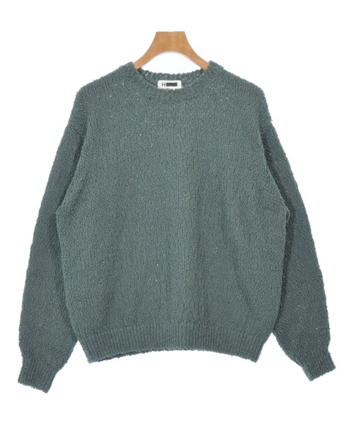 H BEAUTY&YOUTH(エイチビューティーアンドユース)ニット・セーター 緑 サイズ:S/2200698129016
