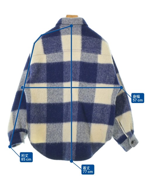 H BEAUTY&YOUTH（エイチビューティーアンドユース）その他 青 サイズ:42(XS位) メンズ/2200656312023