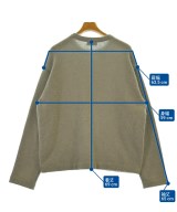 H BEAUTY&YOUTH（エイチビューティーアンドユース）ニット・セーター グレー サイズ:S メンズ/2200657413019