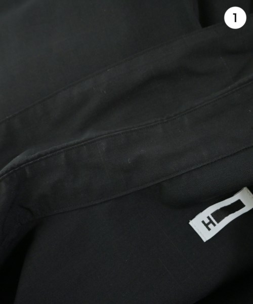 H BEAUTY&YOUTH（エイチビューティーアンドユース）カジュアルシャツ 黒 サイズ:S メンズ/2200658261121