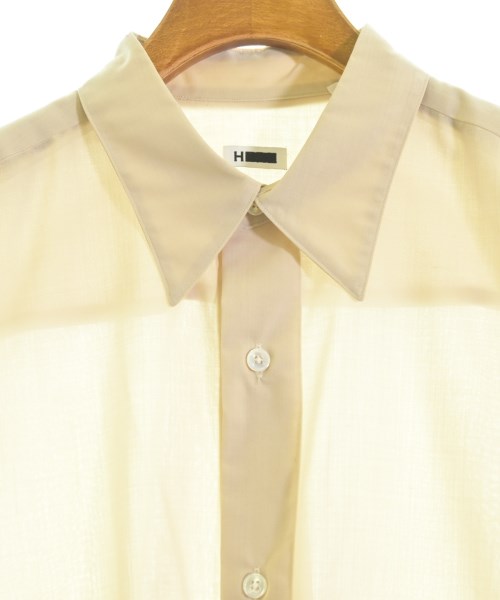 H BEAUTY&YOUTH（エイチビューティーアンドユース）カジュアルシャツ ベージュ サイズ:S メンズ/2200658261138