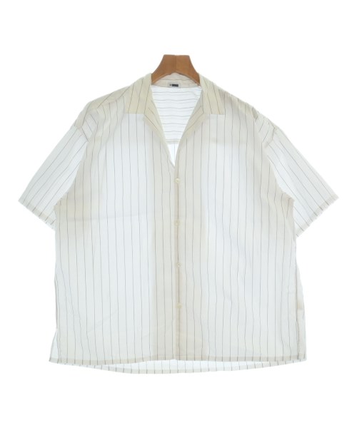 H BEAUTY&YOUTH(エイチビューティーアンドユース)カジュアルシャツ 白 サイズ:L/2200659285027
