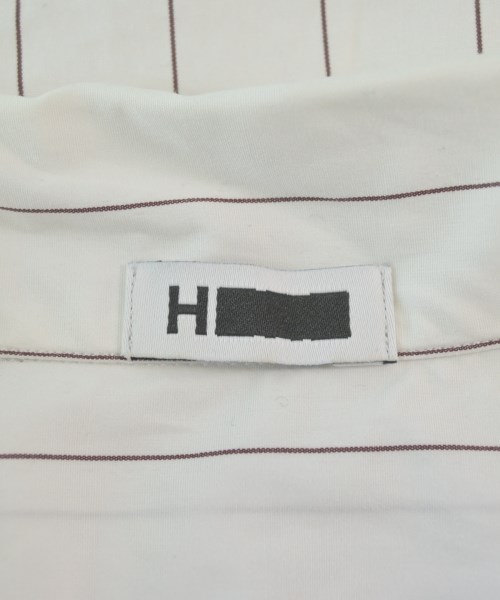 H BEAUTY&YOUTH（エイチビューティーアンドユース）カジュアルシャツ 白 サイズ:L メンズ/2200659285027