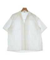 H BEAUTY&YOUTH（エイチビューティーアンドユース）カジュアルシャツ 白 サイズ:L メンズ/2200659285027
