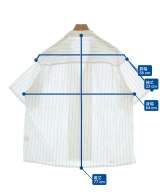 H BEAUTY&YOUTH（エイチビューティーアンドユース）カジュアルシャツ 白 サイズ:L メンズ/2200659285027