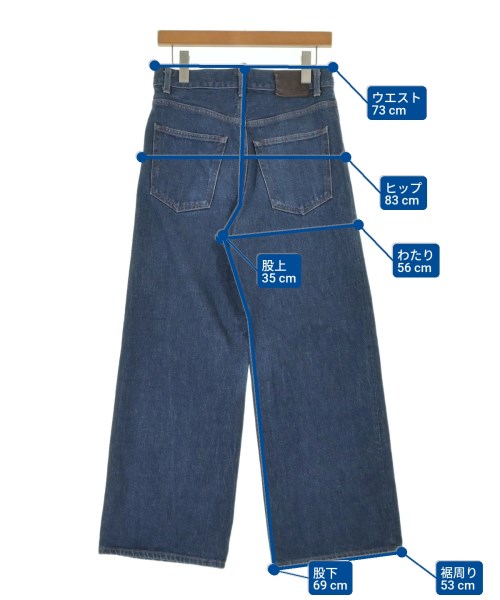 H BEAUTY&YOUTH（エイチビューティーアンドユース）デニムパンツ 青 サイズ:S メンズ/2200660386027