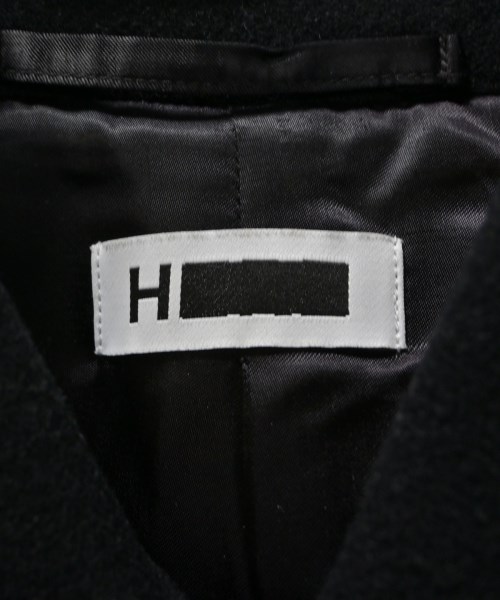 H BEAUTY&YOUTH（エイチビューティーアンドユース）ステンカラーコート 黒 サイズ:L メンズ/2200662431015