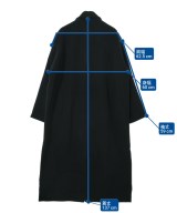 H BEAUTY&YOUTH（エイチビューティーアンドユース）ステンカラーコート 黒 サイズ:L メンズ/2200662431015