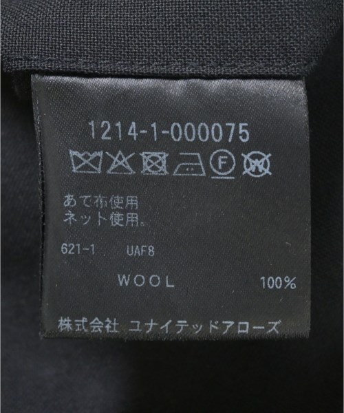 H BEAUTY&YOUTH（エイチビューティーアンドユース）スラックス 黒 サイズ:M メンズ/2200712362061