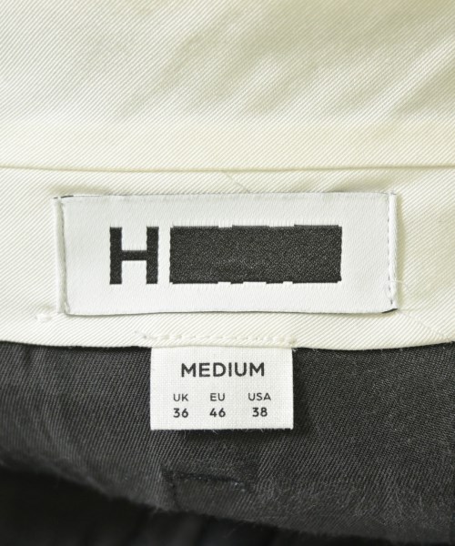 H BEAUTY&YOUTH（エイチビューティーアンドユース）スラックス 黒 サイズ:46(M位) メンズ/2200715601099