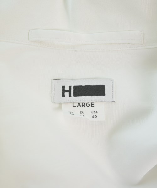 H BEAUTY&YOUTH（エイチビューティーアンドユース）カジュアルシャツ 白 サイズ:L メンズ/2200645192179