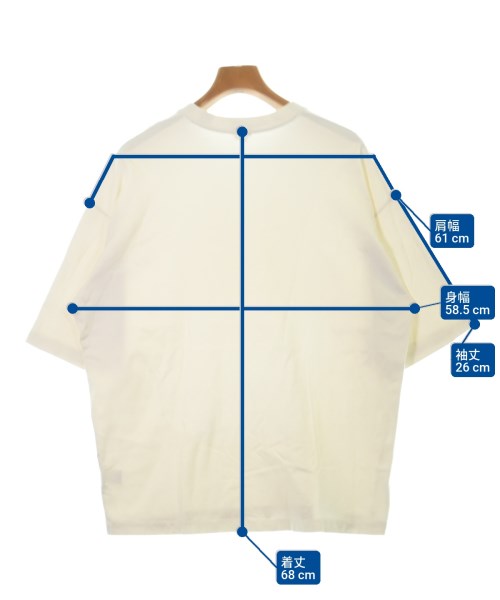 H BEAUTY&YOUTH（エイチビューティーアンドユース）Tシャツ・カットソー 白 サイズ:L メンズ/2200639345048