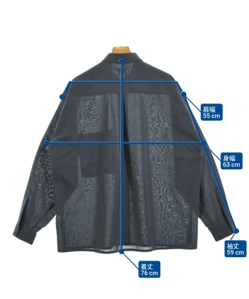 H BEAUTY&YOUTH（エイチビューティーアンドユース）カジュアルシャツ 紺 サイズ:M メンズ/2200648040057