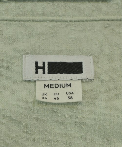 H BEAUTY&YOUTH（エイチビューティーアンドユース）カジュアルシャツ 青 サイズ:M メンズ/2200651236201