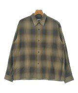 H BEAUTY&YOUTH（エイチビューティーアンドユース）カジュアルシャツ カーキ サイズ:M メンズ/2200651279116