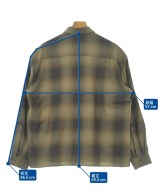 H BEAUTY&YOUTH（エイチビューティーアンドユース）カジュアルシャツ カーキ サイズ:M メンズ/2200651279116