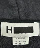 H BEAUTY&YOUTH（エイチビューティーアンドユース）パーカー 黒 サイズ:L メンズ/2200651404211