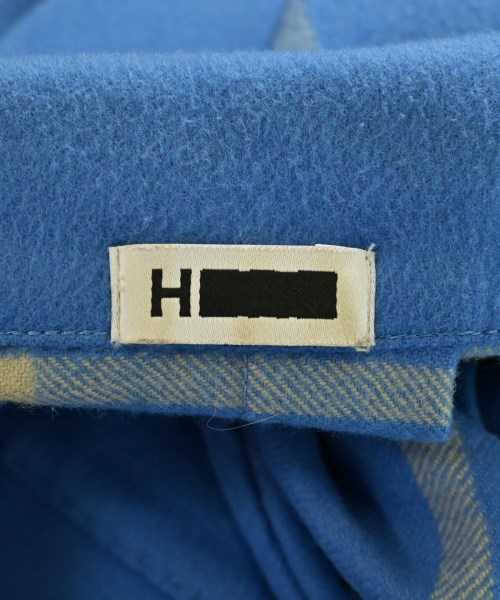 H BEAUTY&YOUTH（エイチビューティーアンドユース）カジュアルシャツ 青 サイズ:M メンズ/2200641426070