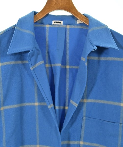 H BEAUTY&YOUTH（エイチビューティーアンドユース）カジュアルシャツ 青 サイズ:M メンズ/2200641426070