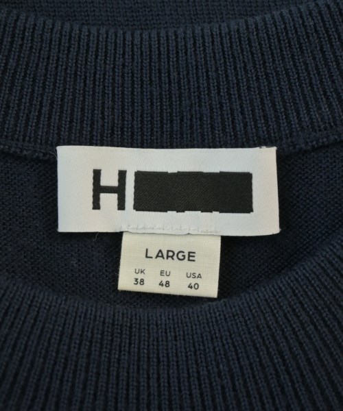 H BEAUTY&YOUTH（エイチビューティーアンドユース）ニット・セーター 紺 サイズ:L メンズ/2200635649034
