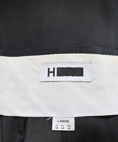 H BEAUTY&YOUTH（エイチビューティーアンドユース）スラックス 黒 サイズ:L メンズ/2200653667010