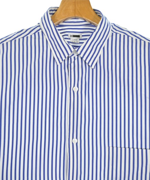 H BEAUTY&YOUTH（エイチビューティーアンドユース）カジュアルシャツ 白 サイズ:L メンズ/2200646488011