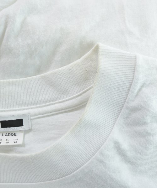 H BEAUTY&YOUTH（エイチビューティーアンドユース）Tシャツ・カットソー 白 サイズ:L メンズ/2200654550038