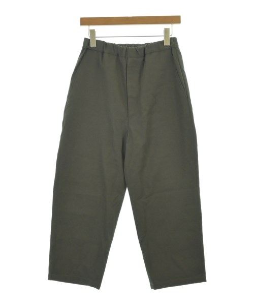 H BEAUTY&YOUTH(エイチビューティーアンドユース)クロップドパンツ カーキ サイズ:S/2200703519047