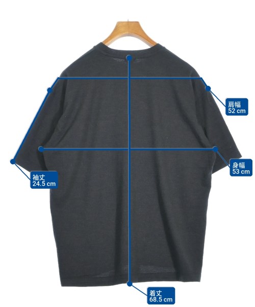 H BEAUTY&YOUTH（エイチビューティーアンドユース）Tシャツ・カットソー グレー サイズ:L メンズ/2200699871341