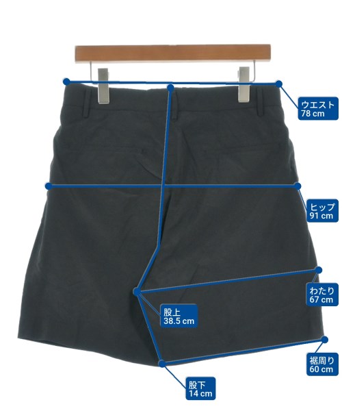 H BEAUTY&YOUTH（エイチビューティーアンドユース）ショートパンツ 黒 サイズ:M メンズ/2200662333067