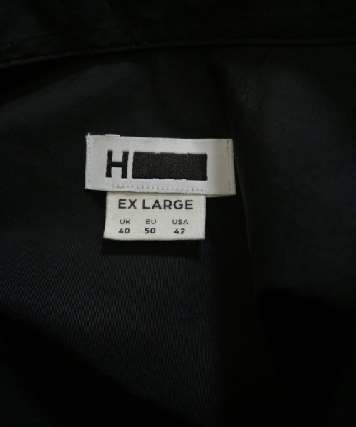 H BEAUTY&YOUTH（エイチビューティーアンドユース）カジュアルシャツ 黒 サイズ:50(XL位) メンズ/2200663330041