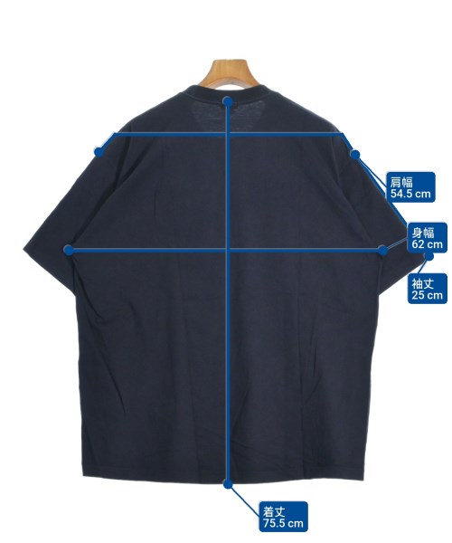 H BEAUTY&YOUTH（エイチビューティーアンドユース）Tシャツ・カットソー 紺 サイズ:50(XL位) メンズ/2200663330072