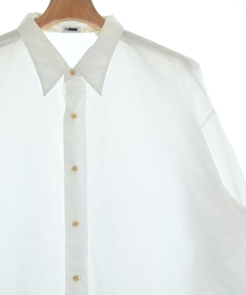 H BEAUTY&YOUTH（エイチビューティーアンドユース）カジュアルシャツ 白 サイズ:L メンズ/2200663569090