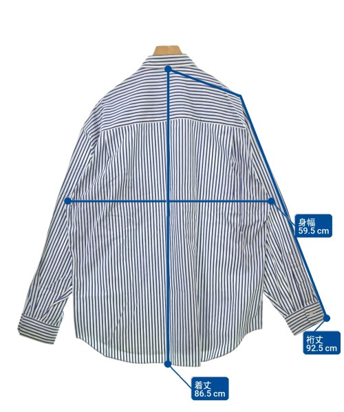 H BEAUTY&YOUTH（エイチビューティーアンドユース）カジュアルシャツ 青 サイズ:XL メンズ/2200669386103