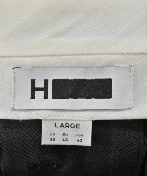 H BEAUTY&YOUTH（エイチビューティーアンドユース）チノパン 黒 サイズ:L メンズ/2200671747084